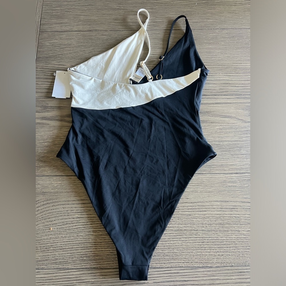 L*Space Raquel Colorblock One-Shoulder One-Piece Swimsuit $169 - Picture 13 of 13